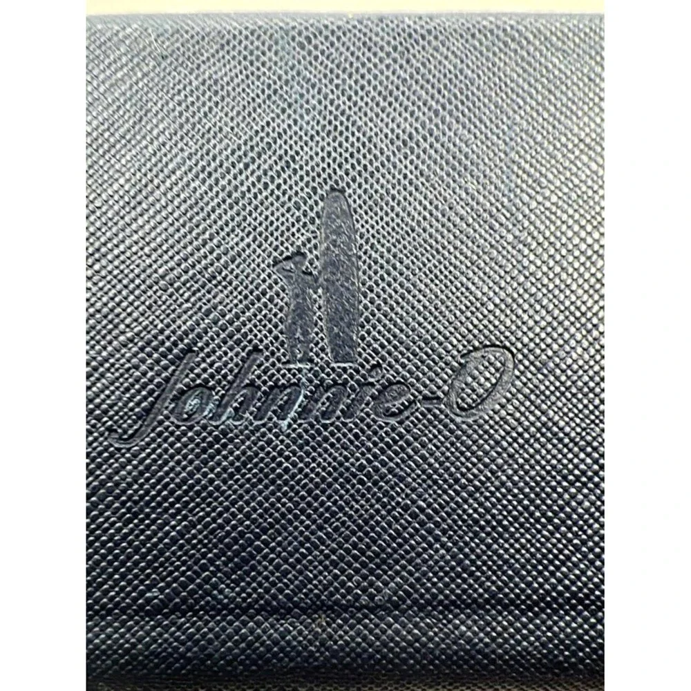 johnnie‑O Blue Textured Foldable Case